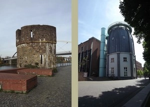 Maastricht, Maaspunttoren et Bonnefantenmuseum